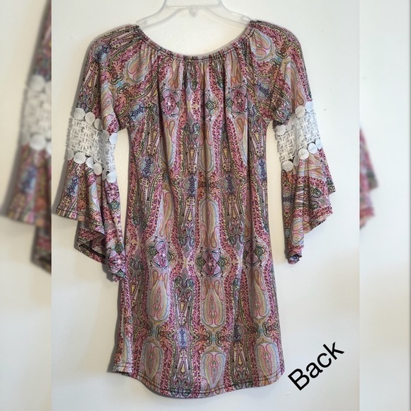 COPY - Multicolor WINWIN blouse beautiful design size s/m - Picture 3 of 6